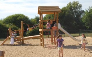 Parc de jeux pour les enfants aux Sables d'Olonne en Vendée